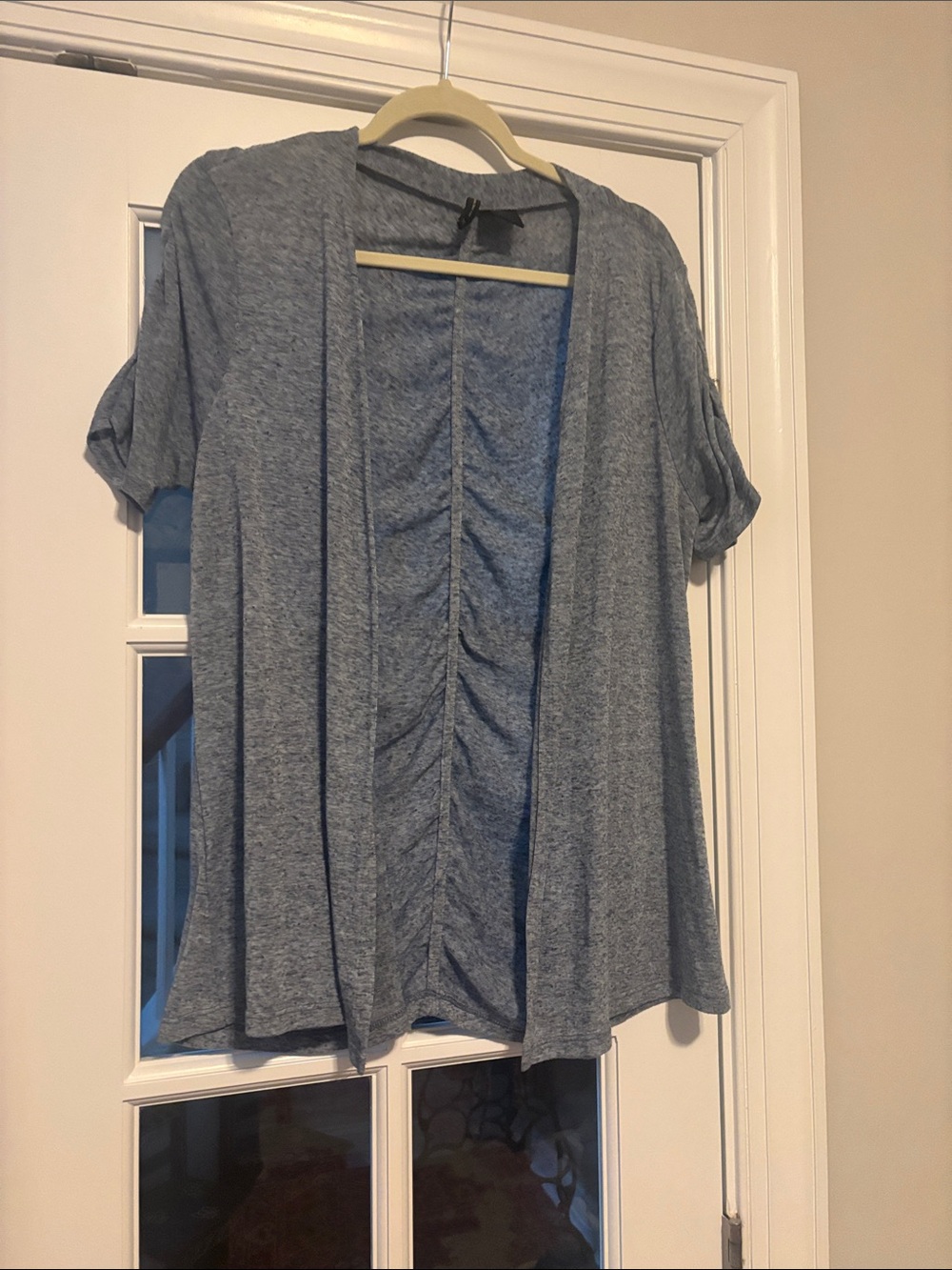 ☀️Lightweight Open-Front Blue Women’s Cardigan